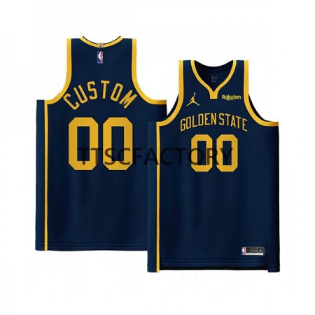 Camiseta Hombre Golden State Warriors Personalizadas Jordan 2022-23 Statement Edition Navy Swingman